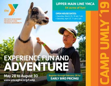 Summer Camp 2019 at Upper Main Line YMCA