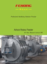 Airlock rotary feeder