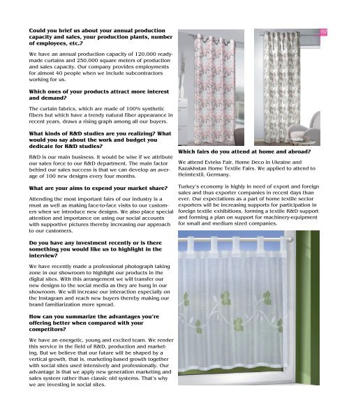 Home Textile Magazine January - 2019