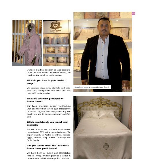 Home Textile Magazine January - 2019