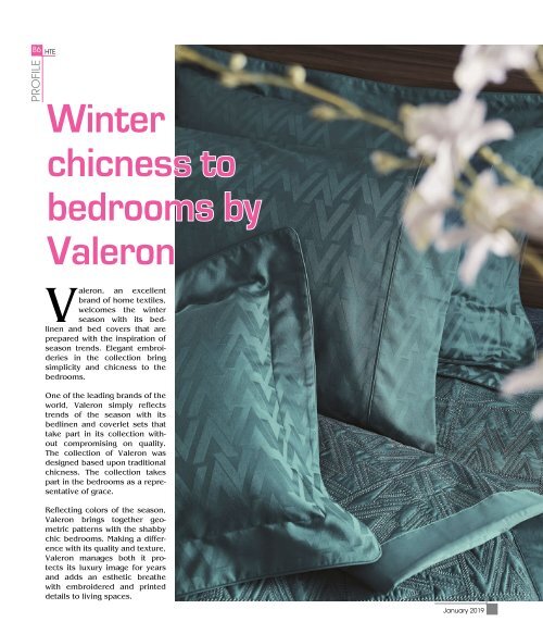 Home Textile Magazine January - 2019