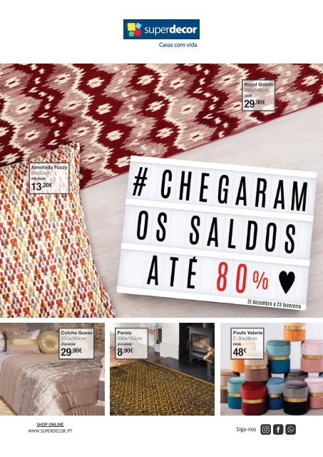 Saldos de Inverno Superdecor