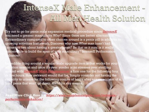 IntenseX Male Enhancement - All Men Health Solution-converted