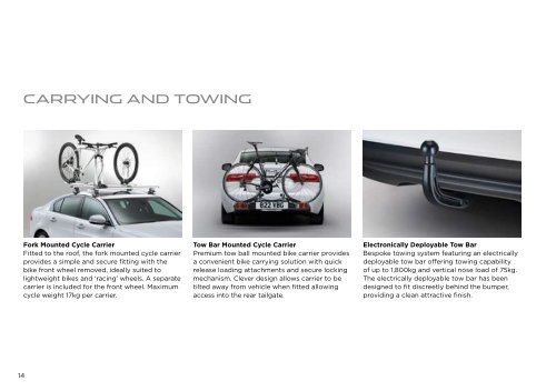 Jaguar XE Accessories Brochure