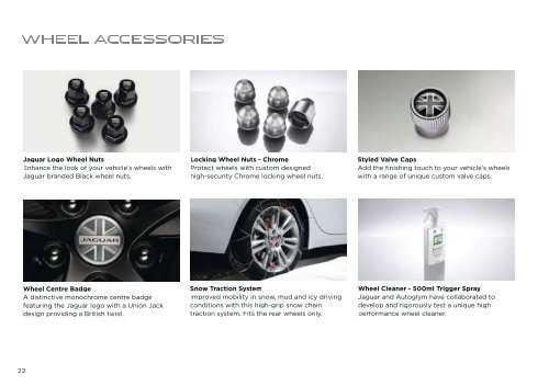 Jaguar XE Accessories Brochure