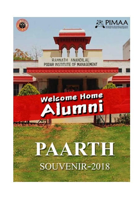 PIMAA Souvenir 2018