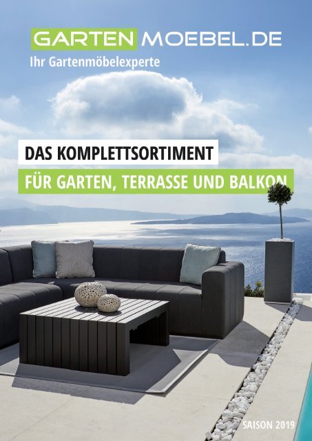 Gartenmoebel.de - Onlinekatalog 2019 - OUTFLEXX &amp; VILLANA