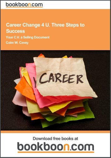 career-change-4-u-three-steps-to-success