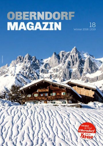 Oberndorf Magazin 18 – Winter 2018|2019