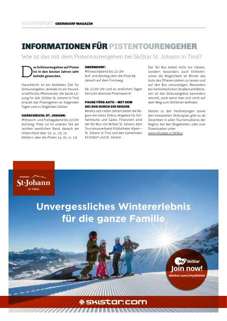 Oberndorf Magazin 18 – Winter 2018|2019