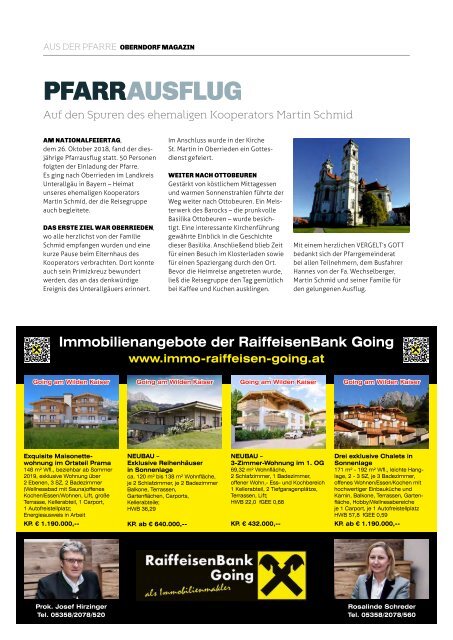 Oberndorf Magazin 18 – Winter 2018|2019