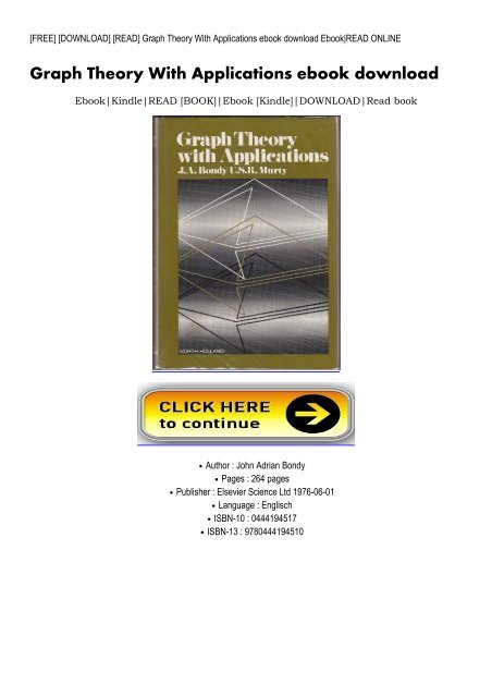 Graph Theory With Applications To Engineering And Computer Inventions ...