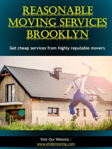 Reasonable Moving Services Brooklyn
