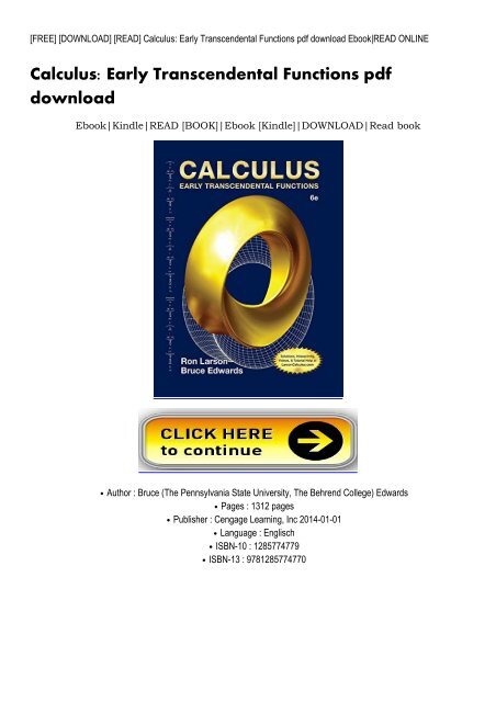 Calculus-Early-