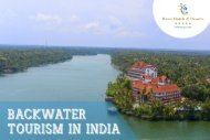 backwater tourism in india - backwater destinations in kerala