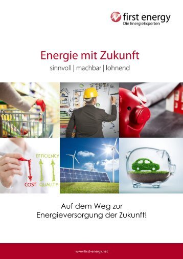 first energy - Unternehmensbroschüre