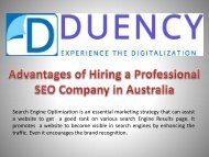 Advantages of Hiring a Professional SEO Company in Australia