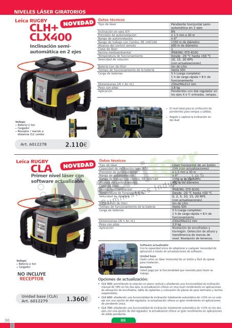 Leica-AghasaTuris-catalogo-tarifa-2018