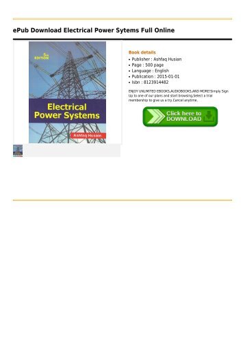 Electrical Power Sytems