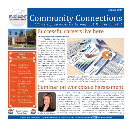 Chamber Newsletter - January 2019