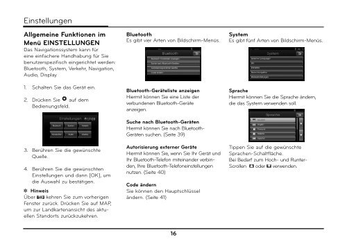 Download Bedienungsanleitung für den Sportage - Kia