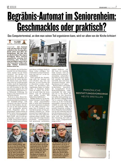 Berliner Kurier 04.01.2019