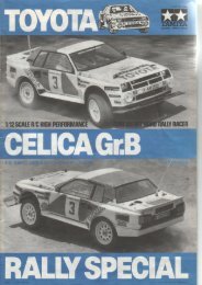 tamiya toyota celica grb