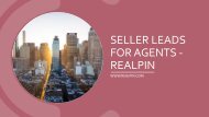 Seller Leads For Agents - RealPin
