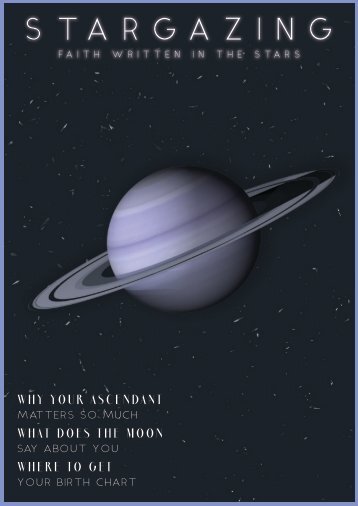 InDesign - Stargazing 