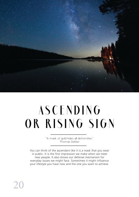 InDesign - Stargazing 