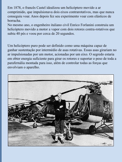 A História dos Helicopetros