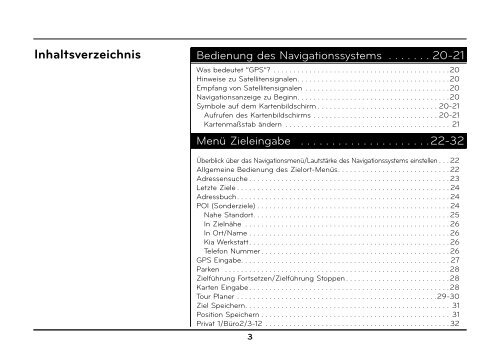 Download Bedienungsanleitung für den Venga - Kia