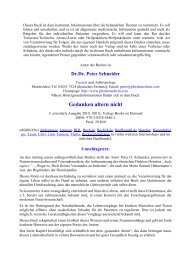 als PDF-Datei - Dr.Dr. Peter Schneider