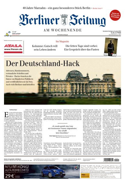 Berliner Zeitung 05.01.2019