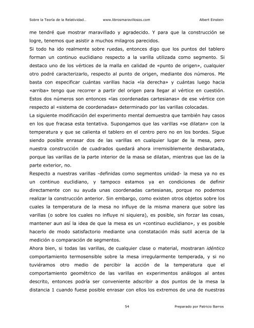 Sobre la teoria de la relatividad - Albert Einstein