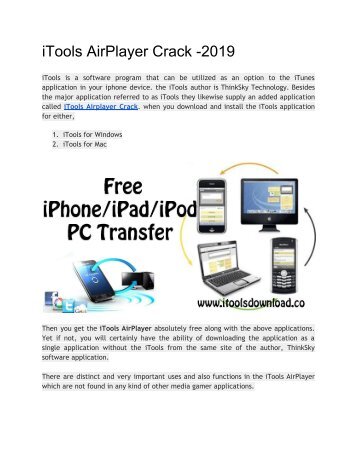 iTools AirPlayer Crack