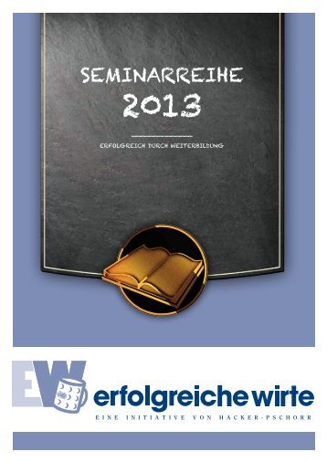 Seminarreihe 2013 - Hacker Pschorr