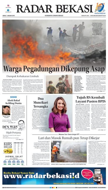 E Paper Radar Bekasi Edisi 7 Januari 2018