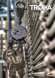 TROIKA KR10-21/BK Keyring Nero portachiave e custodia TROIKA KR10-21/BK Keyring Nero portachiave e custodia
