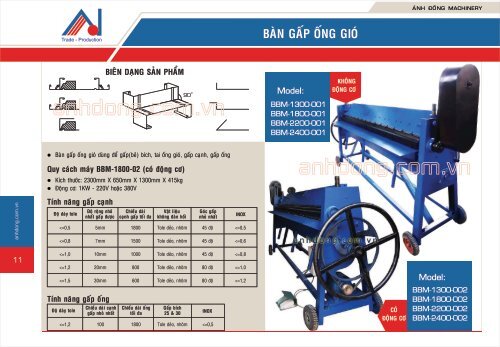 ÁNH ĐÔNG CATALOGUE 2019