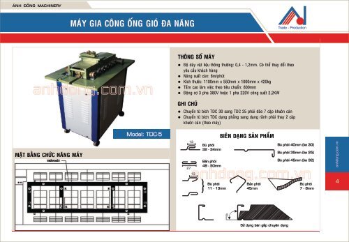 ÁNH ĐÔNG CATALOGUE 2019