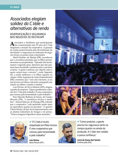 Revista C. Vale - Novembro/Dezembro de 2018