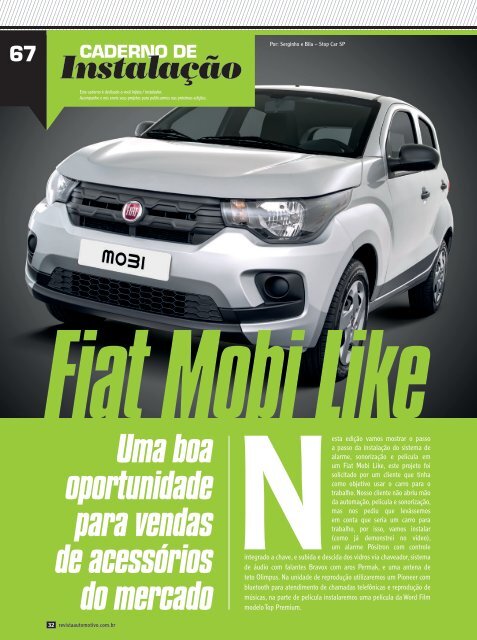 REVISTA AUTOMOTIVO - EDIÇÃO 136 - JANEIRO DE 2019