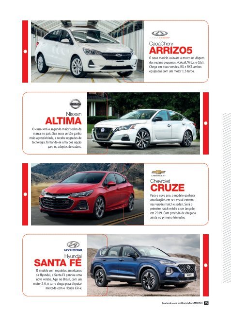 REVISTA AUTOMOTIVO - EDIÇÃO 136 - JANEIRO DE 2019