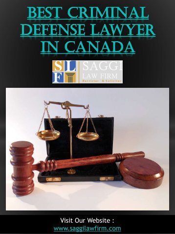 Best Criminal Defense Lawyer In Canada