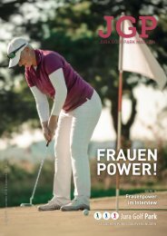 JGP Magazin 2018 Jura Golf Park