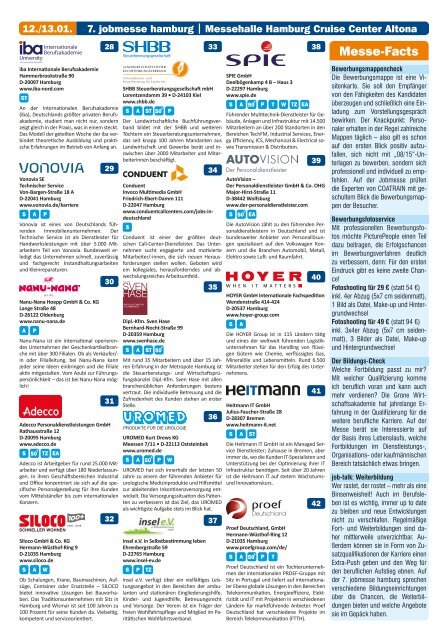 Der Messe-Guide zur 7. jobmesse hamburg