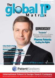 Global IP Matrix - Issue 3 - Jan 2019
