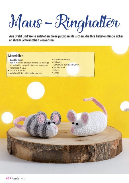 häkeln - Das MaschenMagazin Nr. 12