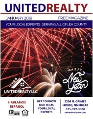 United Realty Magazine January 2019